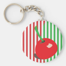 Porte - clé de cerise porte-clef