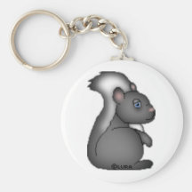 Porte - clé de mouffette de navet de Lil Porte-clef