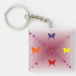 Porte - clé de papillon porte-clés