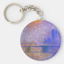 Porte - clé de pont croisé de Monet Charing Porte-clés