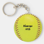 Porte - clé du base-ball de Fastpitch Porte-clefs