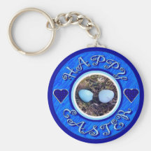 Porte - clé heureux de Pâques Porte-clefs