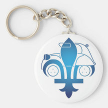 Porte-clé logo forum citroen2cvquebec