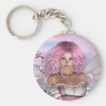 porte - clé rose porte-clefs