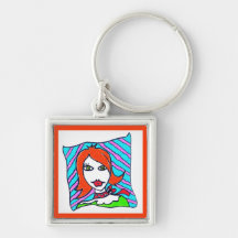Porte Clés Carmen by KrikiSalami Porte-clefs