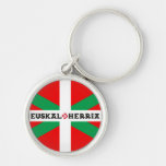 Porte Clés Drapeau Basque "Ikkurina" Porte-clés