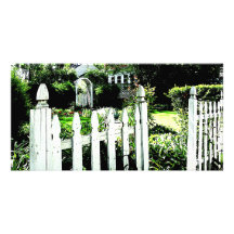 Porte de jardin modèle pour photocarte