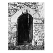 Porte et coeur - Door and hearth Cartes Postales