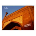 porte occidentale du Taj Mahal Cartes Postales