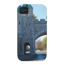 Portes de château de Québec Canada Coques Case-Mate iPhone 4