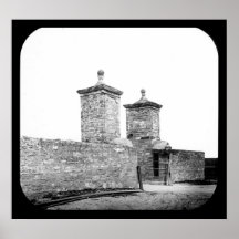 Portes de ville de St Augustine Posters