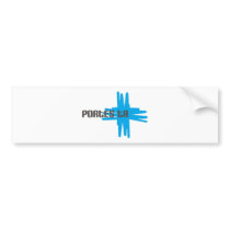 Portes ta croix Bleue Bumper Sticker