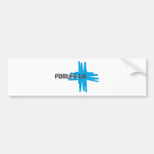 Portes ta croix Bleue Bumper Sticker