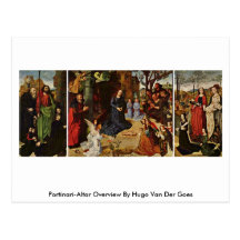 Portinari-Altar Overview By Hugo Van Der Goes Postcard