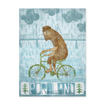 Portland Bigfoot Postcards
