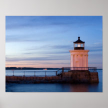 Portland Breakwater Light (Bug Light) 11x14 Print