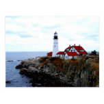 Portland Head Light, Maine, Postcard