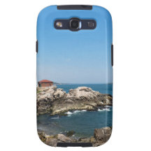 Portland Head Light ovelooking Casco Bay Samsung Galaxy S3 Covers