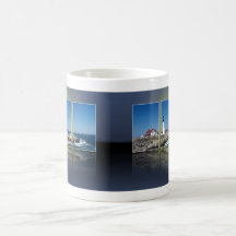 Portland Head Lighthouse Cut Up Coffee Mug