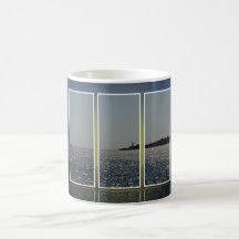 Portland Head Lighthouse Cut Up  v2 Mug
