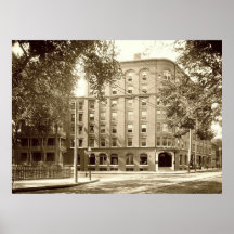 Portland, Maine Hotel Lafayette circa 1904 Print