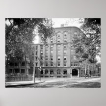 Portland, Maine Hotel Lafayette circa 1904 Print