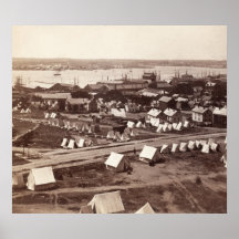 Portland, Maine Munjoy Hill after 1866 Great Fire Posters