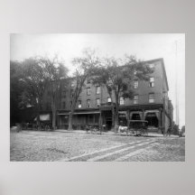Portland, Maine Preble House circa 1890 Posters