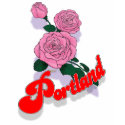 Portland Pink rose shirt