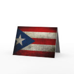 Porto Roc Puerto Rican Flag  Greeting Card