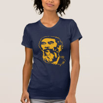 Portrait barbu de Saddam Hussein t-shirts