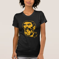 Portrait barbu de Saddam Hussein t-shirts