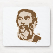Portrait barbu Mousepad de Saddam Hussein tapis de souris