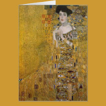 Portrait d'Adele Bloch-Bauer par Gustav Klimt cartes
