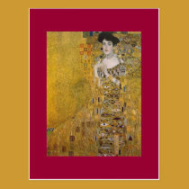 Portrait d'Adele Bloch-Bauer par Gustav Klimt cartes postales