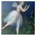 "Portrait de Carlotta Grisi dans Giselle" par Carreaux