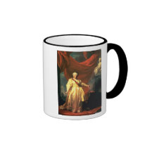 Portrait de Catherine The Great comme législateur Tasse À Café
