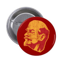 portrait de cccp de Vladimir Lénine boutons publicitaires