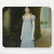 Portrait de Charlotte Bonaparte 1808 Tapis De Souris