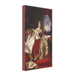 Portrait de couronnement de la Reine Victoria Impression Sur Toile