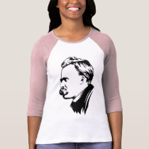 Portrait de Frederich Nietzsche t-shirts
