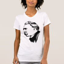 Portrait de Frederich Nietzsche t-shirts