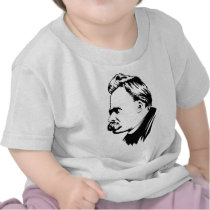 Portrait de Frederich Nietzsche t-shirts