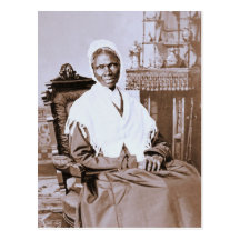 Portrait de la vérité de Sojourner circa 1870 Carte Postale