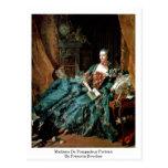 Portrait de Madame de Pompadour par Francois Bouch Cartes Postales