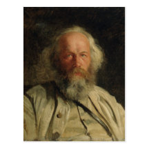 Portrait de Mikhail Alexandrovich Bakunin 1871 Cartes Postales