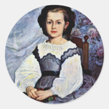Portrait de Romaine Lancaux de Mademoiselle Adhésifs