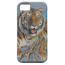 Portrait de safari de faune coques iPhone 5 Case-Mate
