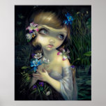 Portrait d'IMPRESSION d'ART d'Ophélie d'Ophélie go Affiches
