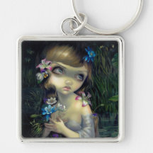 "Portrait d'Ophélie" Keychain Porte-clef